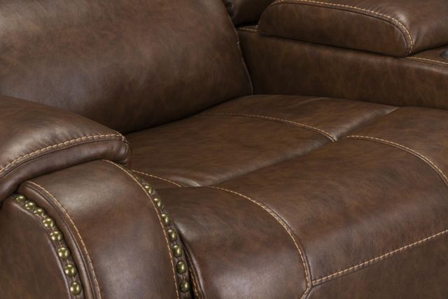 Inspired Home 4229 Winslow Brown Manual Reclining Loveseat-3