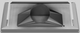 Vent-A-Hood® Designer Series 60" Stainless Steel Wall Mounted Range Hood-4