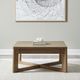 Liberty Furniture Ballentine Weathered Bronze Square Cocktail Table-0