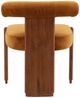 Dovetail Furniture Gwyneth Hudson Ginger/Brown Dining Chair-3
