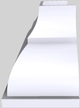 Vent-A-Hood® Designer Series 48" White Wall Mounted Range Hood-1