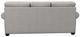 La-Z-Boy® Olson Ivory Leather Sofa-4