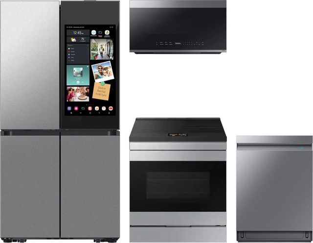 Samsung 4 Piece Stainless Steel Kitchen Package-0