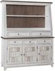 Liberty Furniture River Place Riverstone White Server and Hutch-0