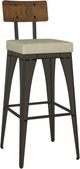 Amisco Customizable Upright Upholstered Bar Stool-0