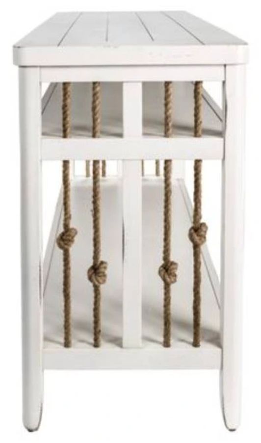 Liberty Furniture Dockside II White Sofa Table-3