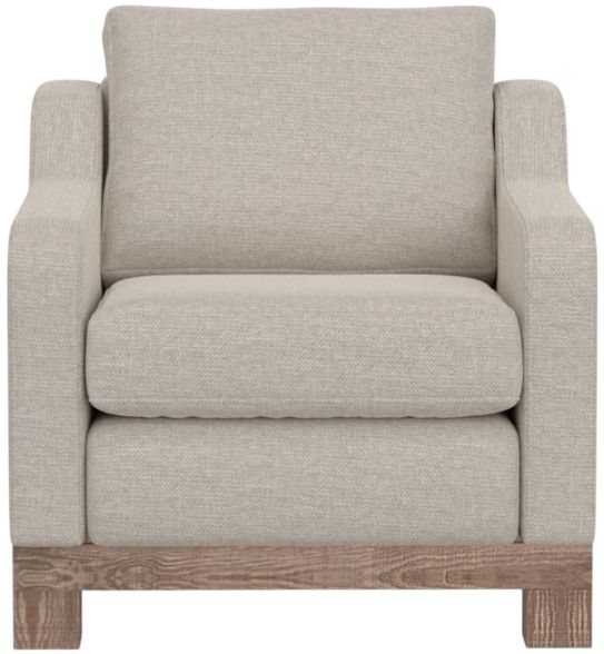 International Furniture Direct Samba Beige/Rich Brown Accent Chair-2