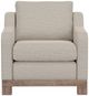 International Furniture Direct Samba Beige/Rich Brown Accent Chair-2