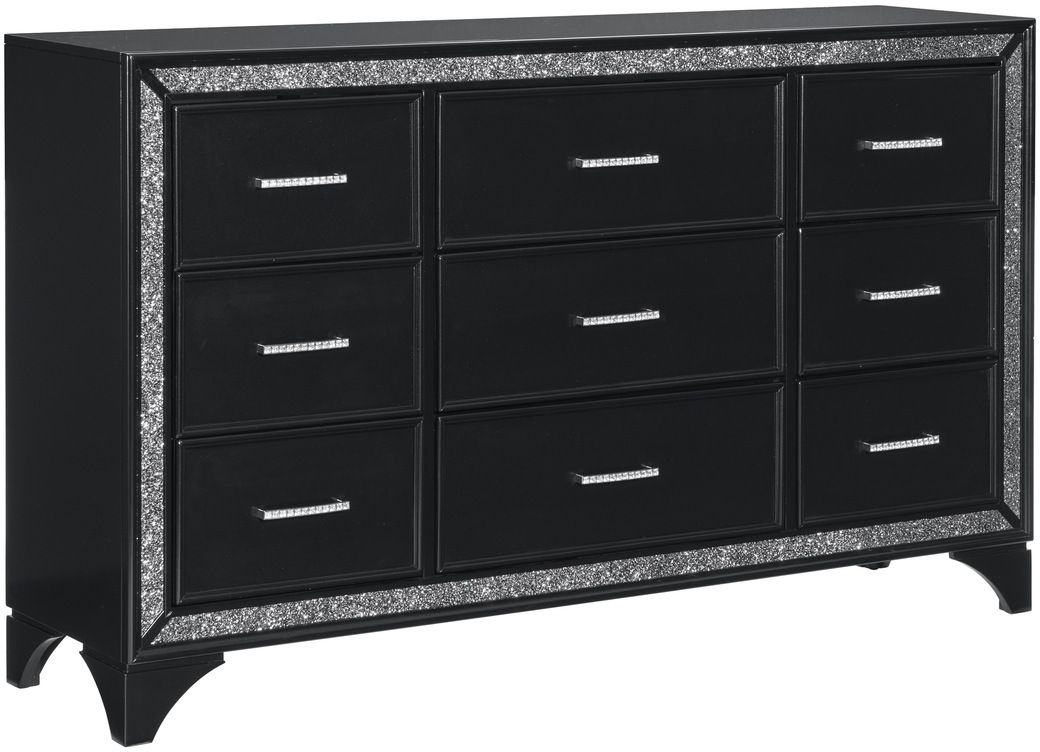 Homelegance Salon Black Dresser