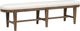 Magnussen Home® Westbourne Dark Umber Bench with Upholstered Seat-0