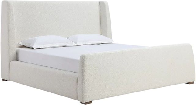 Modus Furniture Formosa Presley Cottage Cheese Full Upholstered Panel Bed-0