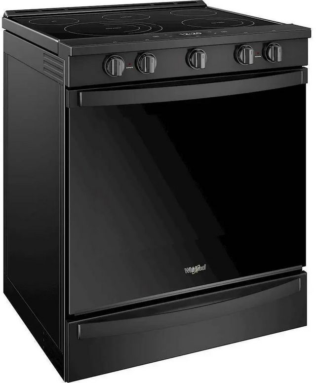 Whirlpool® 30" Smart Slide-In Electric Range-Black-7