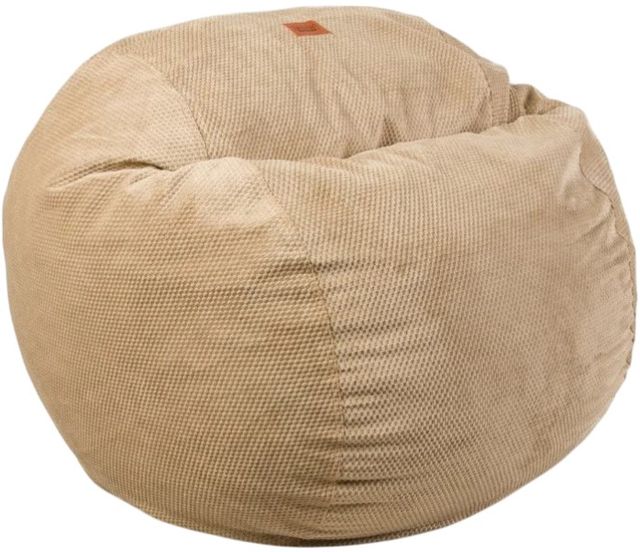 CordaRoy's® Original Tan Chenille Full Bean Bag Chair-0