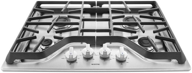 Maytag® 30" Stainless Steel Gas Cooktop-2