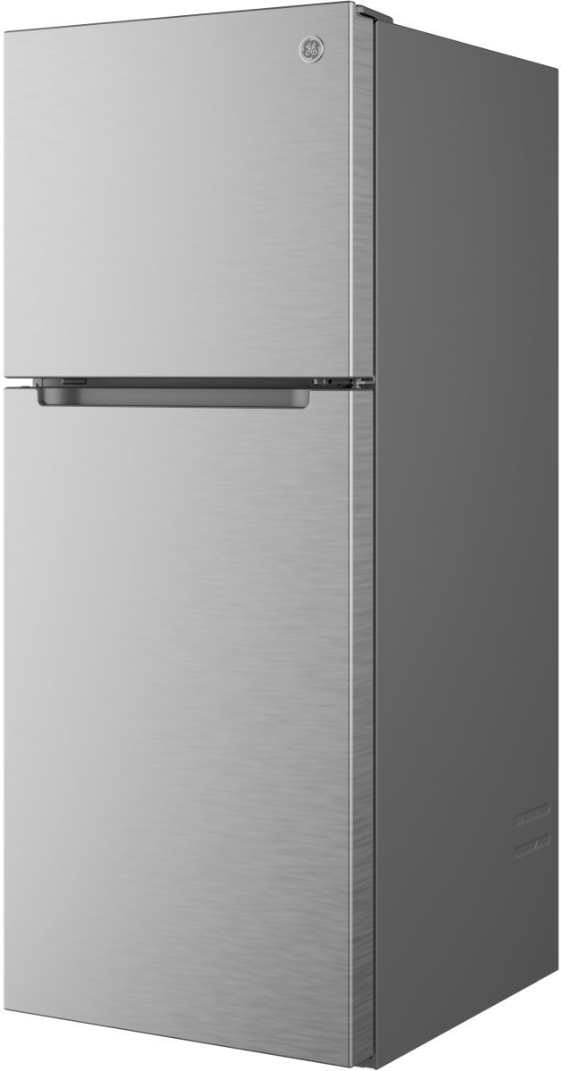 GE® ENERGY STAR® 24" 11.9 Cu. Ft. Stainless Steel Counter Depth Top Freezer Refrigerator-3