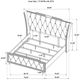 Coaster® Lorient Camel/Ivory Eastern King Upholstered Panel Bed -3