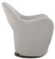 Uttermost® Wander Gray Swivel Chair-4