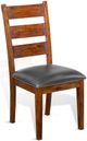 Sunny Designs™ Tuscany Vintage Mocha Ladderback Chair-0