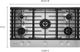 KitchenAid® 36'' Stainless Steel Gas Cooktop-1