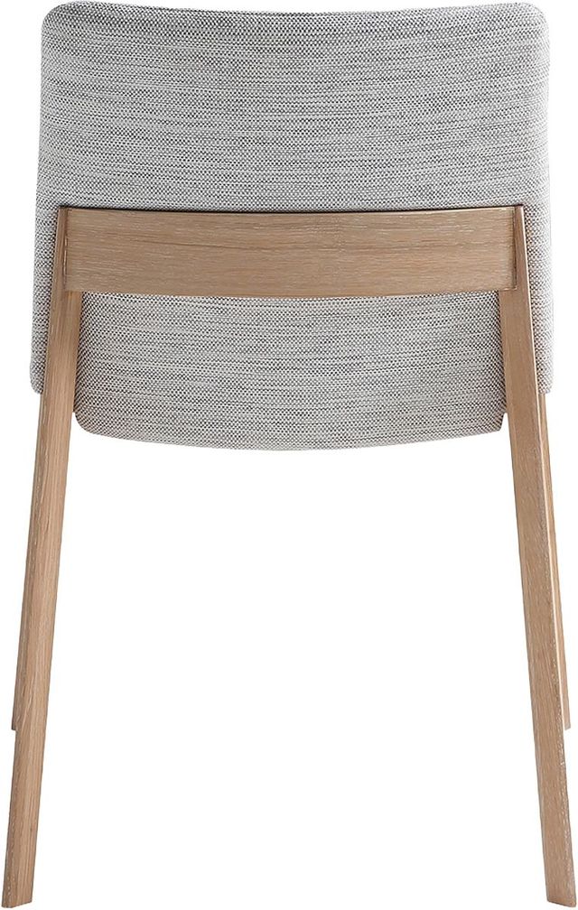 Moe's Home Collection Deco 2-Piece Light Grey Oak Dining Chair Set-3