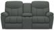 La-Z-Boy® Morrison Indigo Power Reclining Loveseat with Console-0
