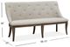 Magnussen Home® Roxbury Manor Homestead Brown Dining Bench-4