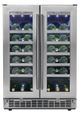 Silhouette® Napa 24” Stainless Steel Wine Cooler-1