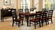 Furniture of America® Palisade Cherry Dining Table with Black Base-0