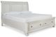 Signature Design by Ashley® Robbinsdale 2-Piece Antique White Queen Sleigh Bed Set-1