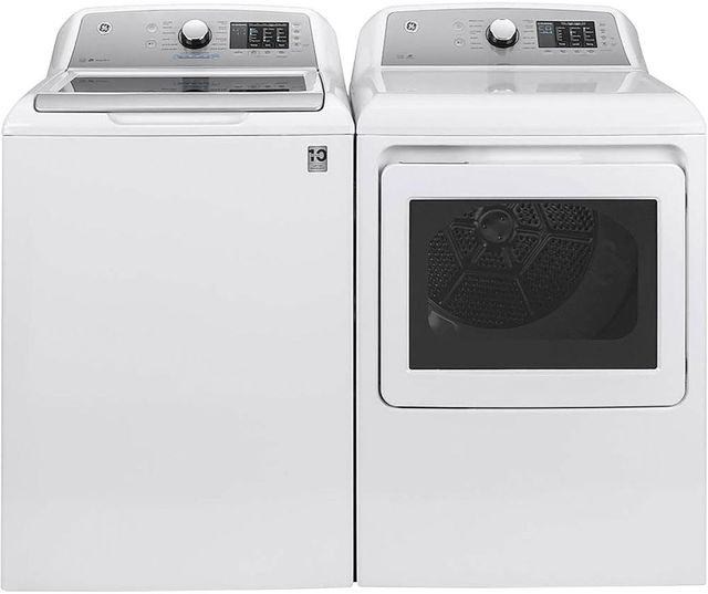 GE® White Laundry Pair-0