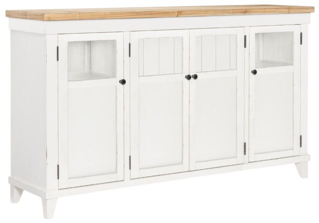 Legacy Classic XXX's and OOO's Amber/Cotton Credenza-0
