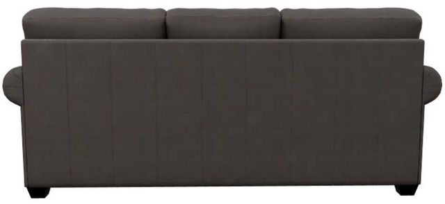La-Z-Boy® Olson Greystone Leather Queen Sleeper Sofa-4