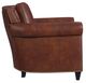 Bradington-Young Richardson Cognac 8-Way Hand Tie Stationary Chair-2