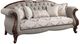 ACME Furniture Miyeon Cherry/Gray Sofa with Pillows-0