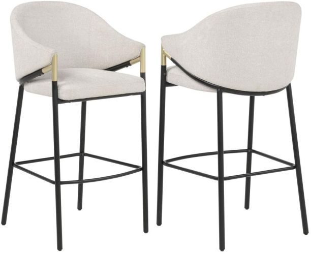 Coaster® Chadwick 2-Piece Beige Bar Stool Set-0