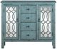 Coaster® Rue Antique Blue 4-Drawer Accent Cabinet-1