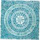A & B Home Blue-Green Stool-2