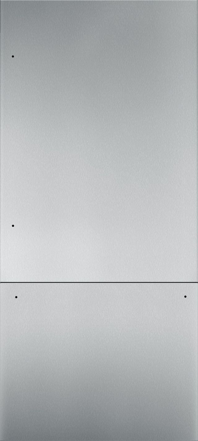 Thermador® 35.75" Stainless Steel Flat French Bottom-Freezer Panel Set-0