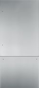Thermador® 35.75" Stainless Steel Flat French Bottom-Freezer Panel Set-0