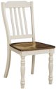 Signature Design by Ashley® Wirloni 5-Piece Antique White/Brown Dining Set-4