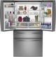 GE Profile™ 36 in. 23.2 Cu. Ft. Fingerprint Resistant Stainless Counter Depth French Door Refrigerator-4