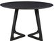Moe's Home Collection Godenza Black Round Dining Table-1