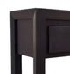 Elements International Minerva Chocolate Sofa Table-1