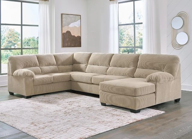 Signature Design by Ashley® SimpleJoy 3-Piece Sand Left-Arm Facing Sectional and Chaise-1