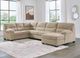 Signature Design by Ashley® SimpleJoy 3-Piece Sand Left-Arm Facing Sectional and Chaise-1