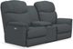 La-Z-Boy® Lancer Navy Power Reclining Loveseat with Console-3