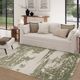 LR Home Nuvia Green/Ivory 8'x10' Area Rug-1