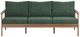 New Classic® Home Furnishings Ashton Moss Acacia/Fabric Outdoor Patio Sofa-2