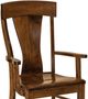 Urban Collections by Yutzy Woodworking Ramsey Brown Office Arm Chair-1