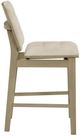 Coaster® Redbridge 2-Piece Cream/Natural Oak Upholstered Counter Stool Set-5